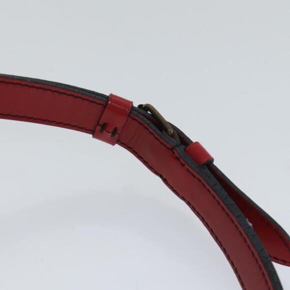 LOUIS VUITTON Epi Noe Shoulder Bag Bicolor Black Red M44017 - Picture 9 of 12